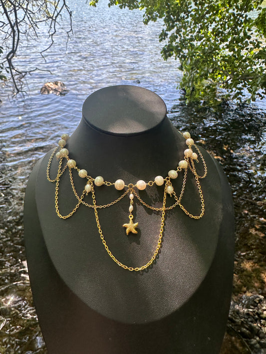 Collier reproductible « May » - Perles d’eau douce