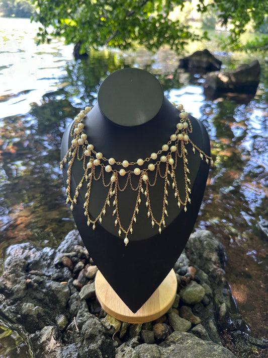 Collier unique « Cordélia » - Perles d’eau douce