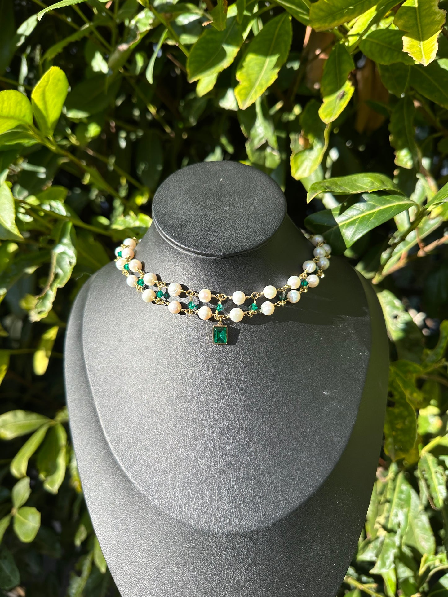Collier ras de cou « Hortense » - Perles d’eau douce